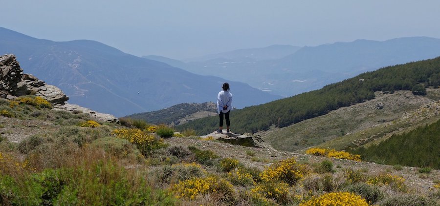 view from alberquillas de la guarda